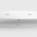 ICF Unitable Meeting Table Barrel-Shaped Top Conference Table
