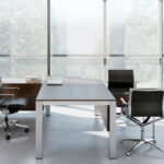ICF P80 Rectangular Desk