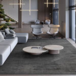 Miinu Pro Stain Protection Area Rug Evolution Pro Graphit arrangement