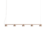 Northern Blush Pendant Rail 5 Linear Five-Light Pendant Light