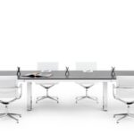 ICF P80 Conference Rectangular Electrification Meeting Table