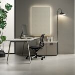 Bralco Take Off Evo Round Meeting Table Top Access Conference Table Take Off Evo table arrangement