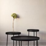 Northern Stilk Top Small Low Round Coffee Table