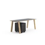 Bralco Take Off Evo Round Meeting Table Top Access Conference Table Take Off Evo table arrangement