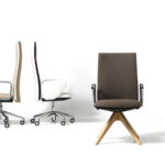 Diemme Velvet 5-Star Mid-Back Office Chair