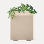Zilenzio Zorla Storage Mobile Acoustic Room Divider