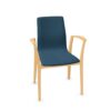 Kusch + Co Yara Frame Chair 4LA Uph Four-Leg With Armrests Upholstered Frame