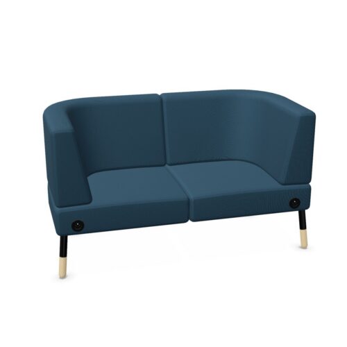 Nowy Styl Tepee F2 Sofa 2-Seater Upholstered 4-Leg Sofa