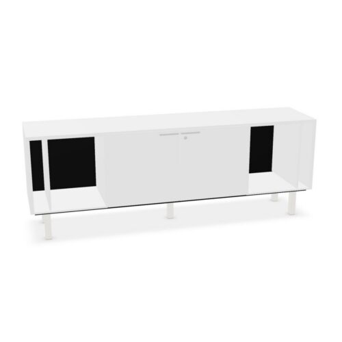 Bralco Credenze Sideboard Open Compartment Storage Cabinet