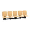 Kusch + Co V-Care Beam Seating 5U MW W Wall-Mounted Folding Seats Beam Seating