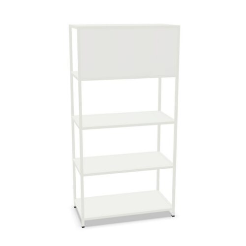 Frezza Phylo C Freestanding Writable Panel Bookcase Module