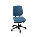 Nowy Styl Globeline Swivel Chair LB-Uph Plastic Back Task Upholstered Medium