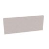 Zilenzio Rounded Clamp-Mounted Corners Acoustic Desk Screen