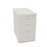 Nowy Styl K40 Stationary Pedestal FD 4D PB Fixed Drawers Pencil Pedestal Cabinet