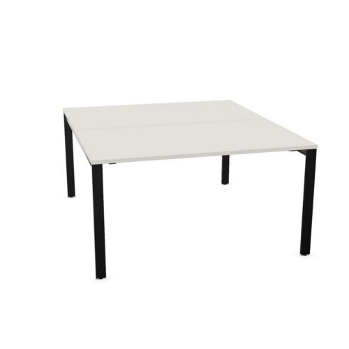 Nowy Styl Sqart Workbench 2U I-Leg RC With Flap 2-Person Frame Cable Bench Desk