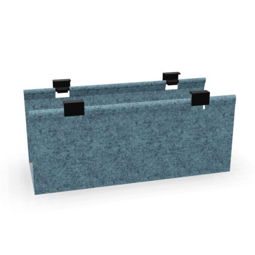 Nowy Styl Levitate Wire Trunking Horizontal Upholstered Desk Screen