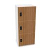 Bralco Aba 3-Door Electronic Locker Cabinet