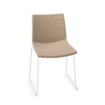 Gaber Kanvas Full Sled Base Fully Upholstered Chair