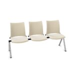 Kusch + Co Hola Bench 3U 4L Hyg P 3-Seat Hygienic Plastic Beam Seating