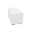 Bralco Winglet W15 Left-Hand Cable Pass-Through Reception Desk