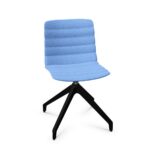 Frezza Yo Strip 4-Star With Armrests Upholstered Office Chair