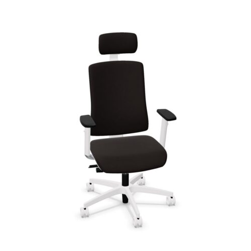 Frezza Kiku Task Height-Adjustable Headrest Office Chair