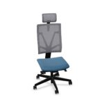 Nowy Styl 4ME-Mesh BL-Hrma Soft-Seat ESP2 With Armrests Office Chair