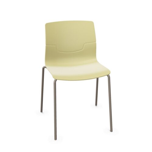 Gaber Slot Fill 4-Leg Armless Canteen Chair