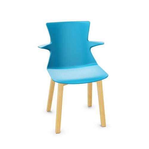 Gaber Tema Four-Legged Wooden Frame Chair