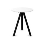 Gaber Norman 3-Pod 60 H35 3-Leg Round Top Coffee Table