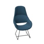 Kusch + Co Volpe Armchair SL HB Uph Cantilever Upholstered High Armchair