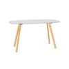 Kusch + Co Creva High Table A-Leg Lwm Frame Base With Top Gap High Meeting Table