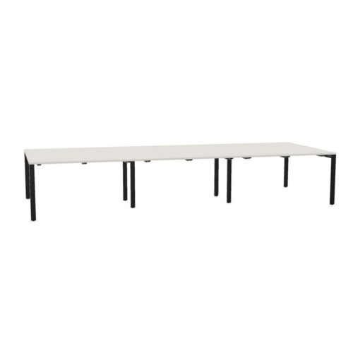 Nowy Styl Sqart Workbench 6U I-Leg RC 6-Person Frame Rectangular Bench Desk