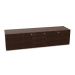 Bralco Sideboard Wood Doors Storage Cabinet