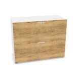 Bralco Aba 2-Drawer Key Lock Filing Pedestal