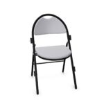 Nowy Styl Arioso Fold Click 4-Leg Upholstered Back Frame Chair