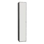 Bralco E24 Glass-Door Tempered Doors Storage Cabinet