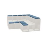 Nowy Styl Oxo Cabinet Set A4 Modular Sofa Levelling Glides Modular Seating