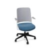 Nowy Styl Withme Swivel Chair Mesh Uph Back With Armrests Upholstered Office