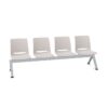 Kusch + Co V-Care Bench-4 Standard 4-Seat With Table Beam Seating Bench