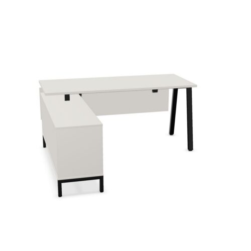 Nowy Styl CS5040 Desk Integrated With Sideboard A-Leg Frame Base Fixed PN Plus