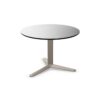 Gaber Arket Porcelain 70 H50 4-Pedestal 4-Leg Round Top Coffee Table