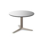 Gaber Arket Porcelain 70 H50 4-Pedestal 4-Leg Round Top Coffee Table
