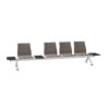 Kusch + Co V-Travel Bench-4 Standard 4-Seat Integrated Table Beam Seating