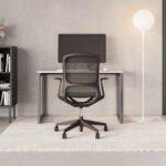 Nowy Styl Airi Swivel Chair Mesh Back Task With Armrests Office Chair