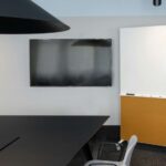 Abstracta Alumi Combi Light Freestanding With Feet Acoustic Room Divider room setting