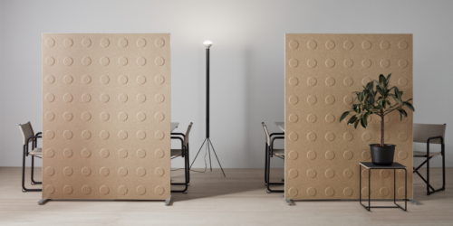 Abstracta Alumi Floor Freestanding Floor-Standing Acoustic Room Divider