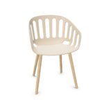 Gaber Basket BL 4-Leg And Beech Chair