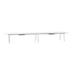 ICF Meeting Rectangular Meeting Table Oval Top Conference Table