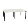 Nowy Styl Sqart Table I-Leg L6 RC T1 Fixed Base Rectangular Meeting Table
